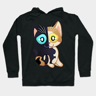 Lucchi the Chimera short tailed kitten Hoodie